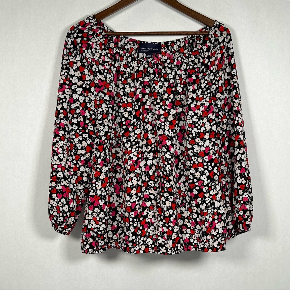 Jones New York Floral Blouse